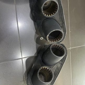 TAIL PIPES COMPLETE WITH GRID FOR FERRARI ROMA - SPIDER  